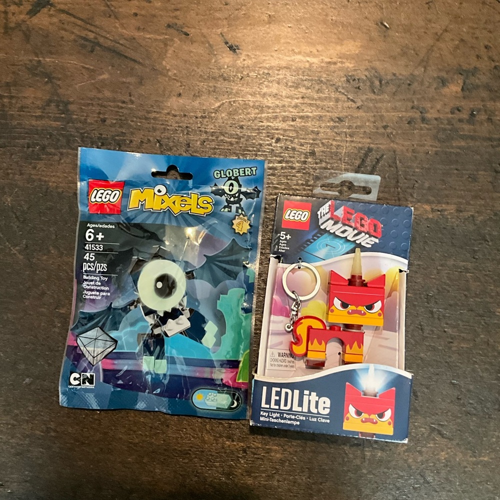 Lego Blue and Red Building Sets for Creative Play